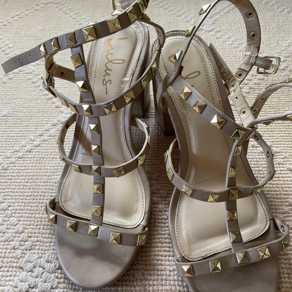 Lulu rockstud heels